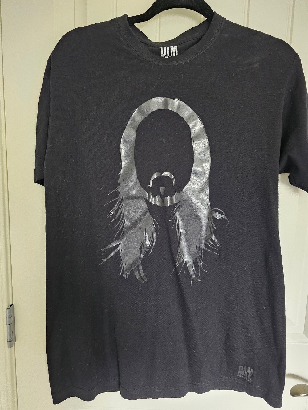 DIM MAK Steve Aoki men's shirt, black, size Large